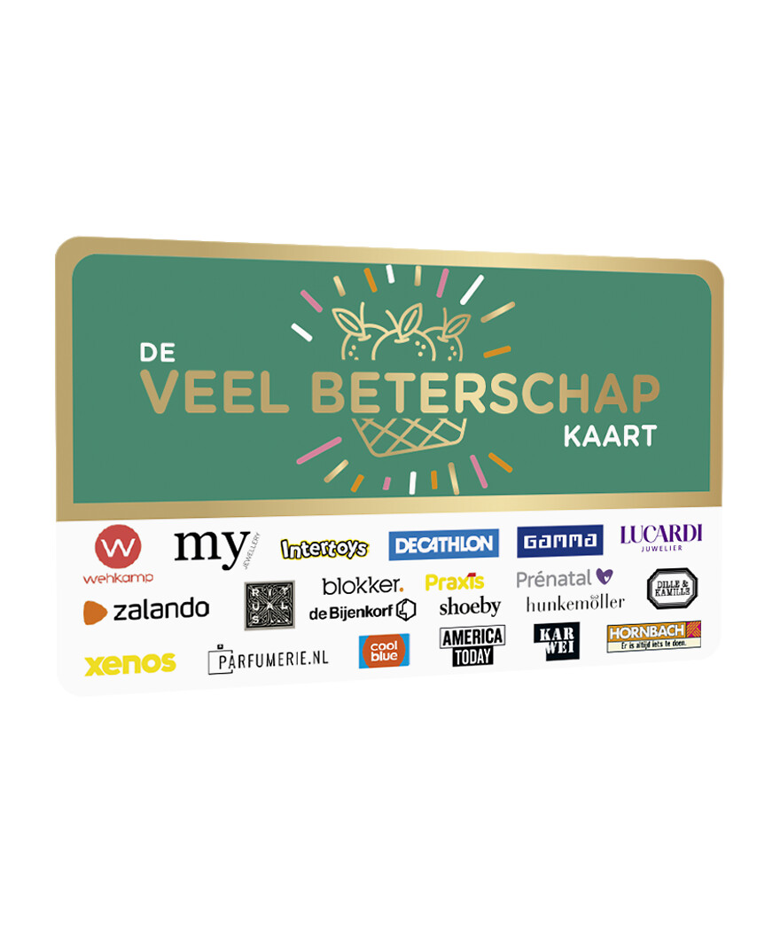 DE Cadeaukaart Beterschap